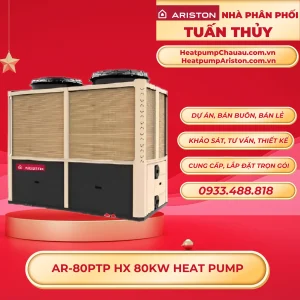 AR-80PTP HX 80kw ARISTON HEAT PUMP